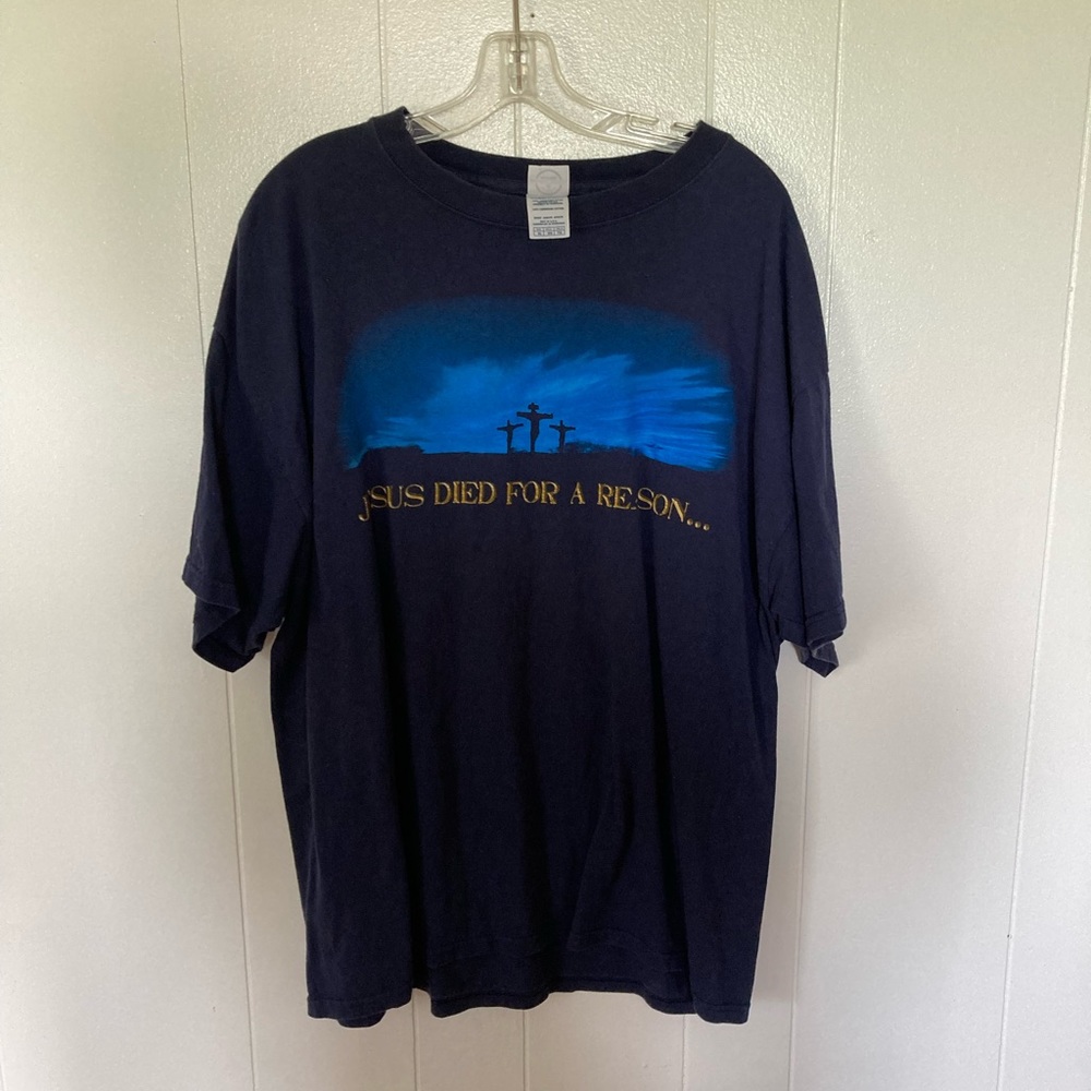 Vintage 2001 “Jesus Died For A Reason, Your the reason” Tee